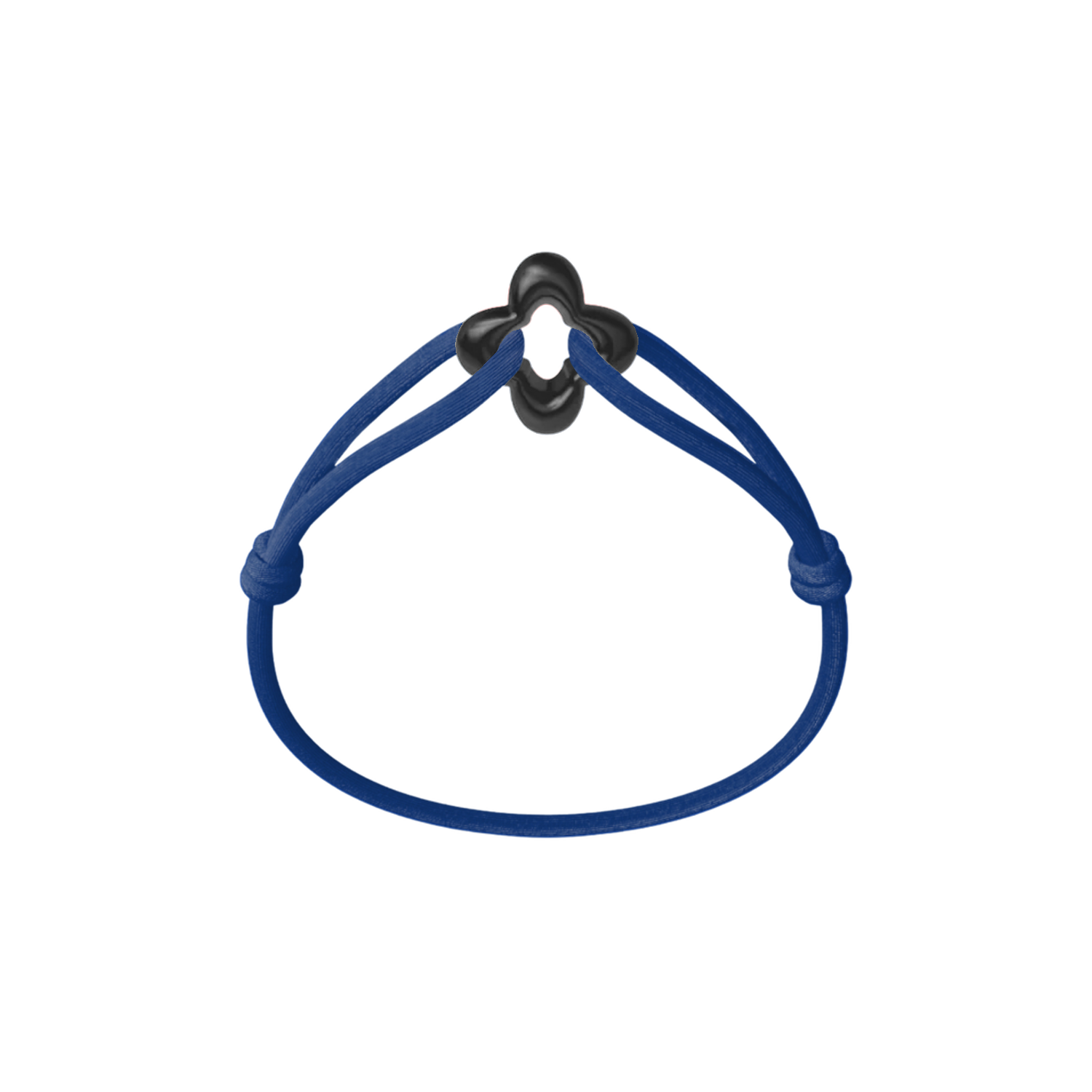 Black Clover Cord Bracelet