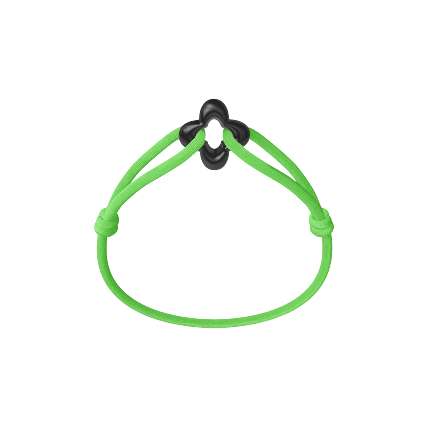 Black Clover Cord Bracelet