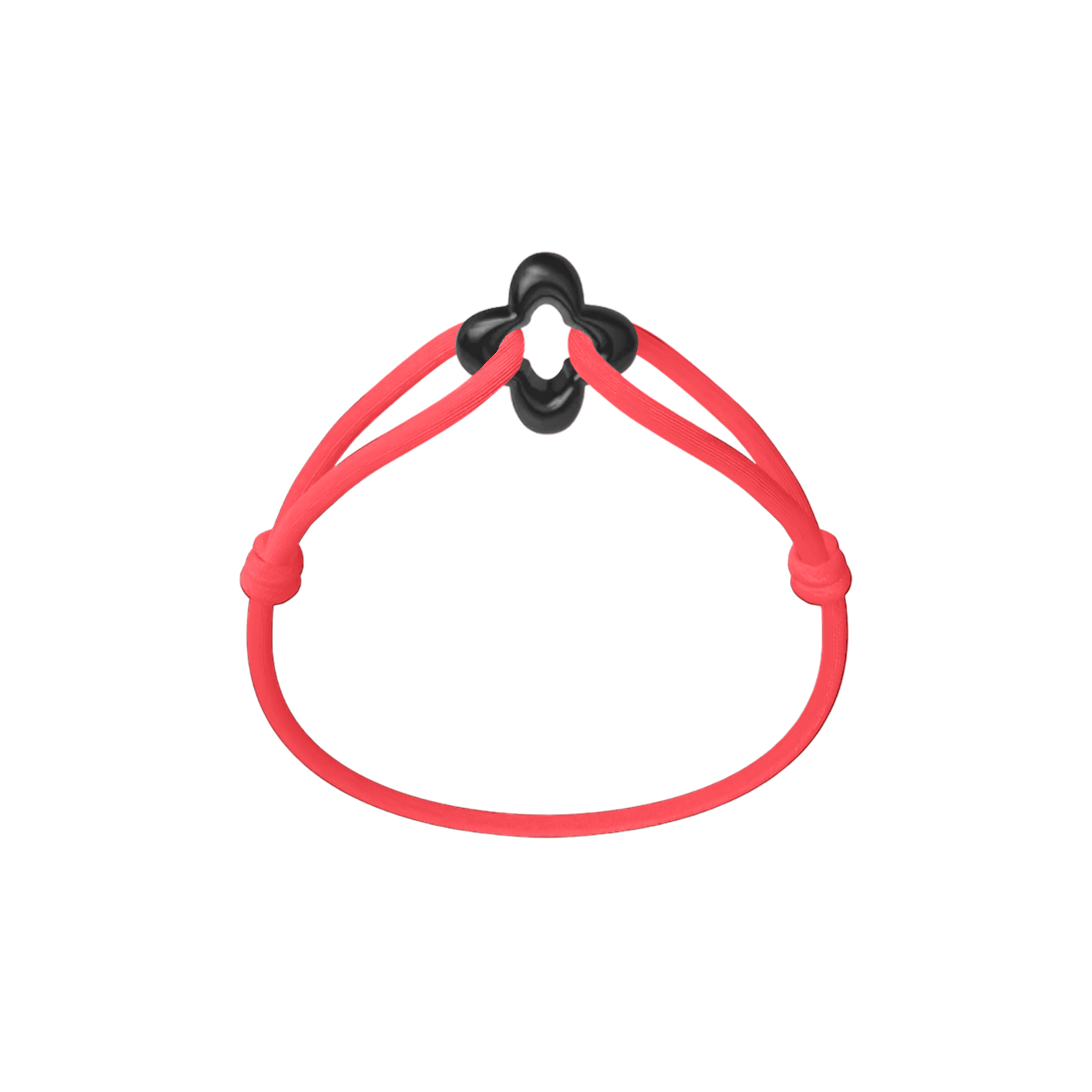 Black Clover Cord Bracelet