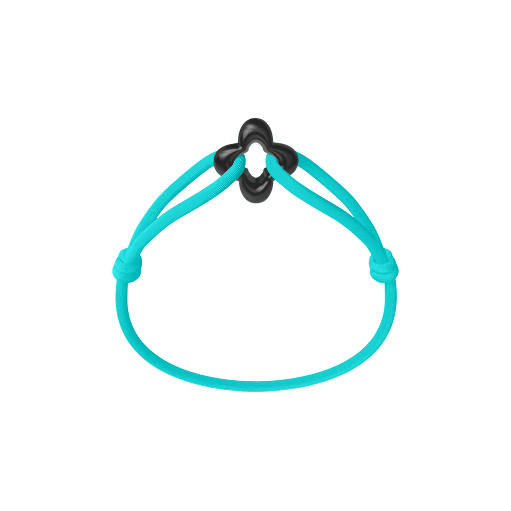 Black Clover Onyx Cord Bracelet