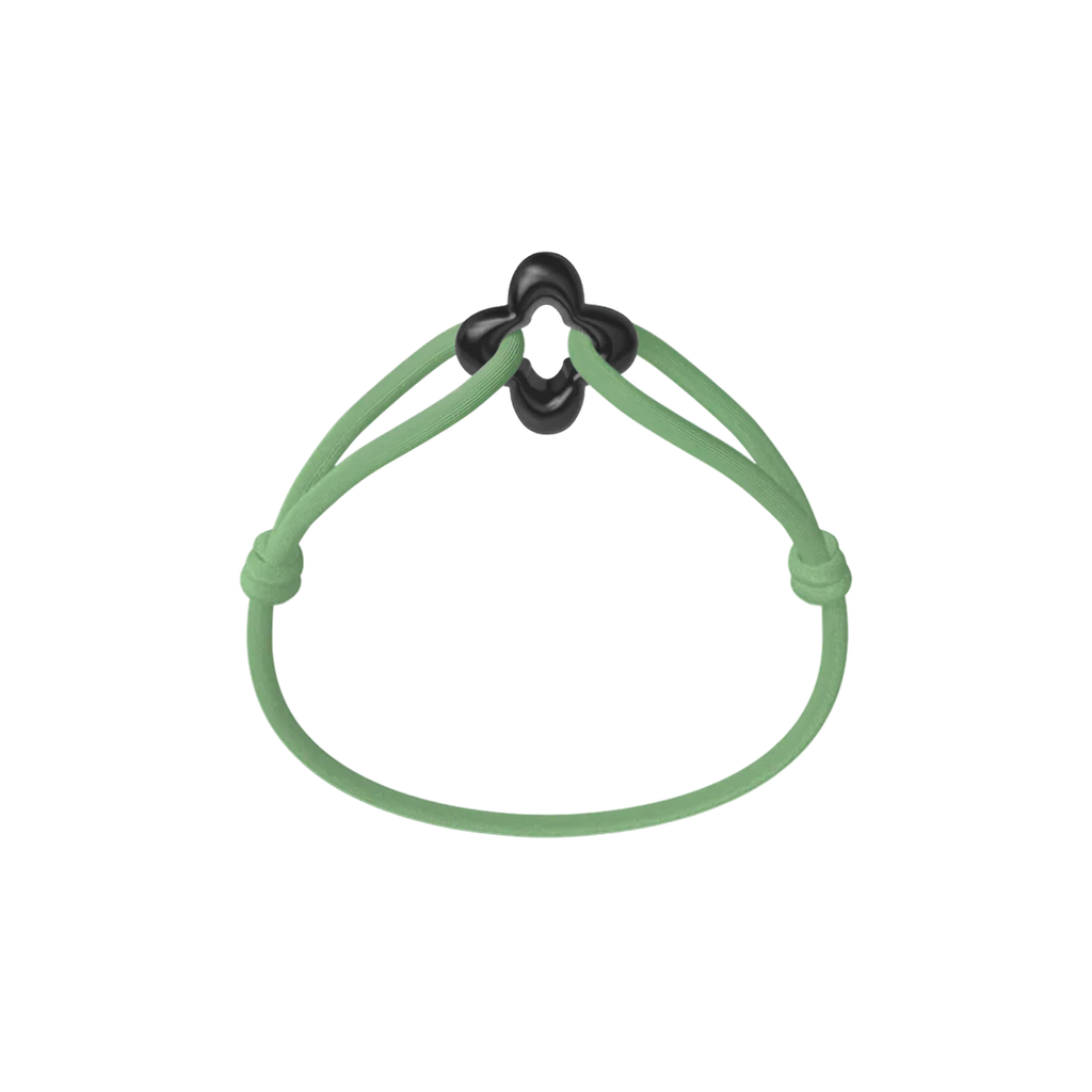 Black Clover Onyx Cord Bracelet