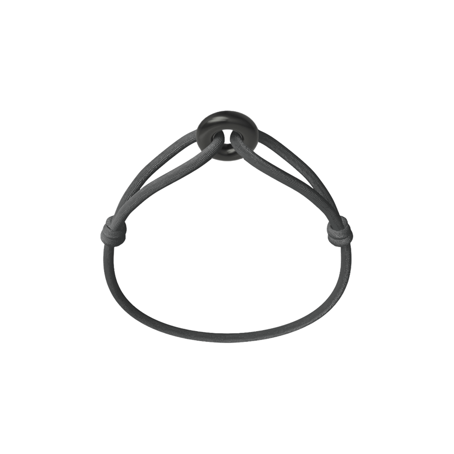 Black Soho Cord Bracelet