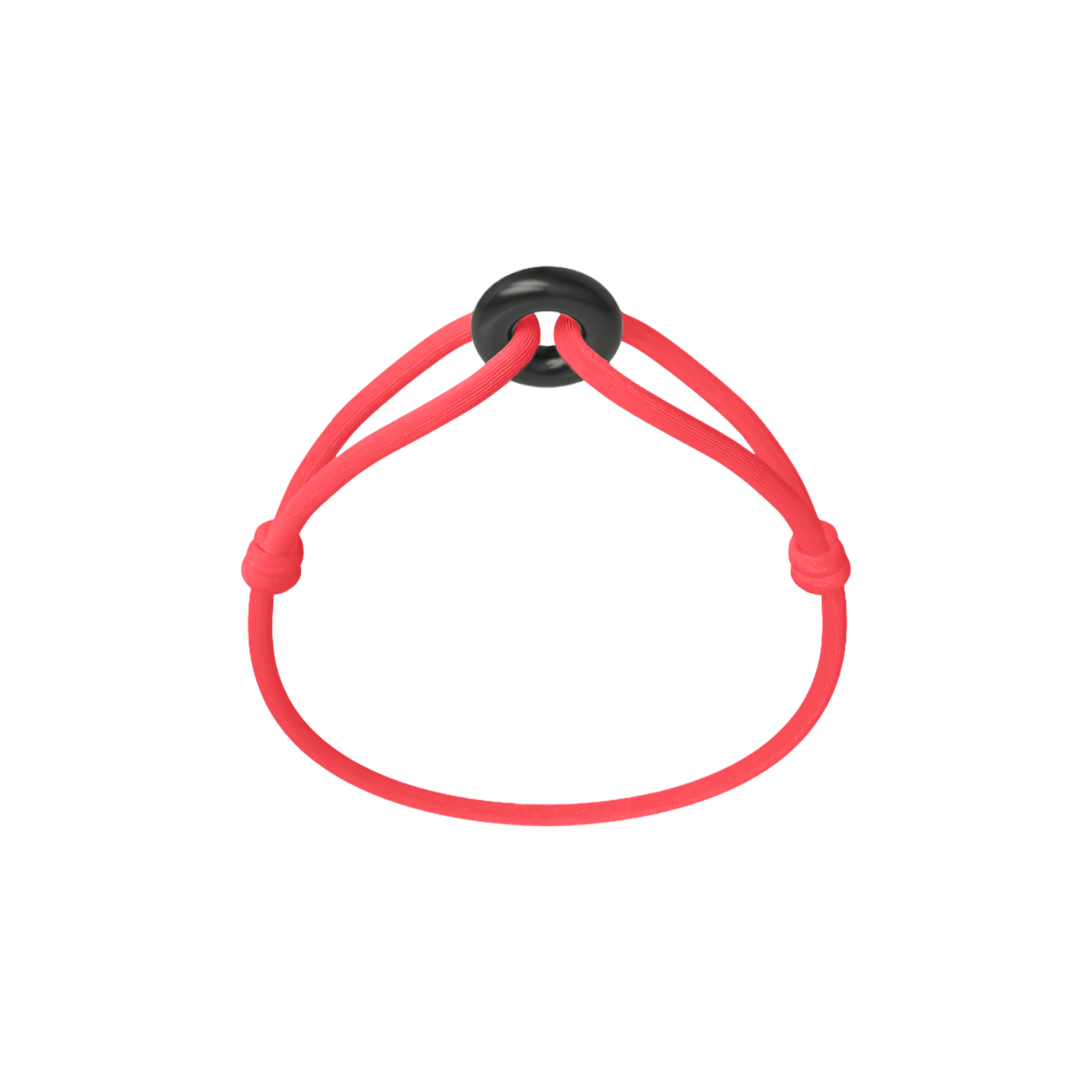 Black Soho Cord Bracelet