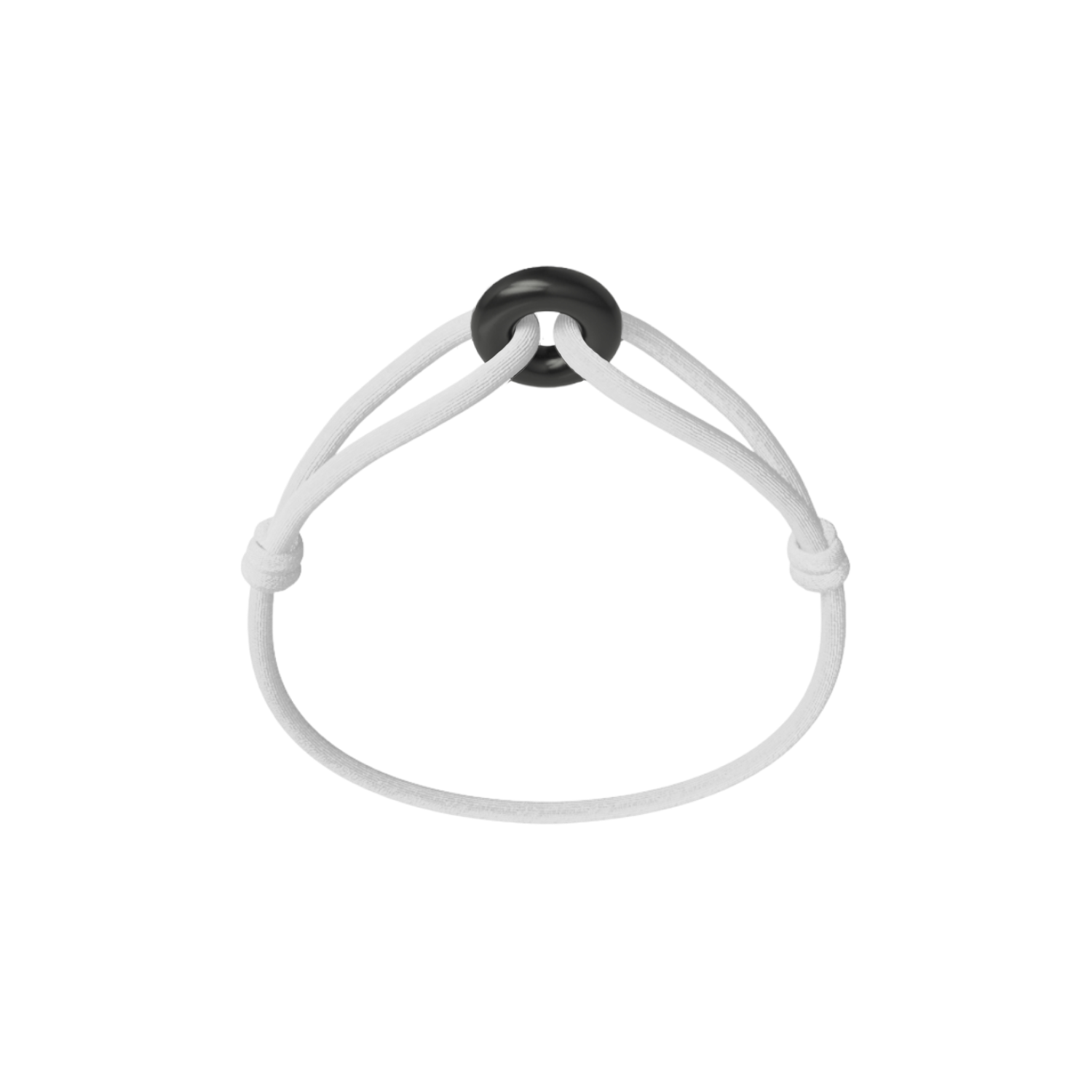 Black Soho Cord Bracelet