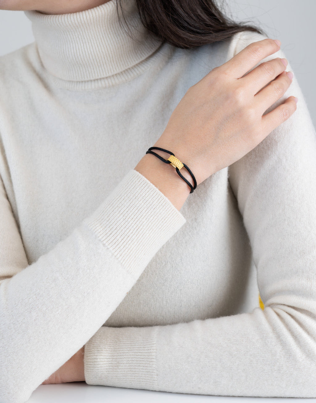 Golden Regent Cord Bracelet