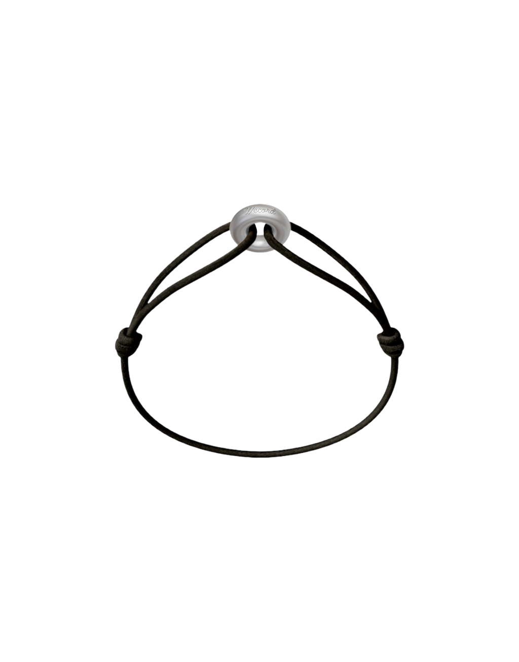 Mini Silver Soho Matte Cord Bracelet