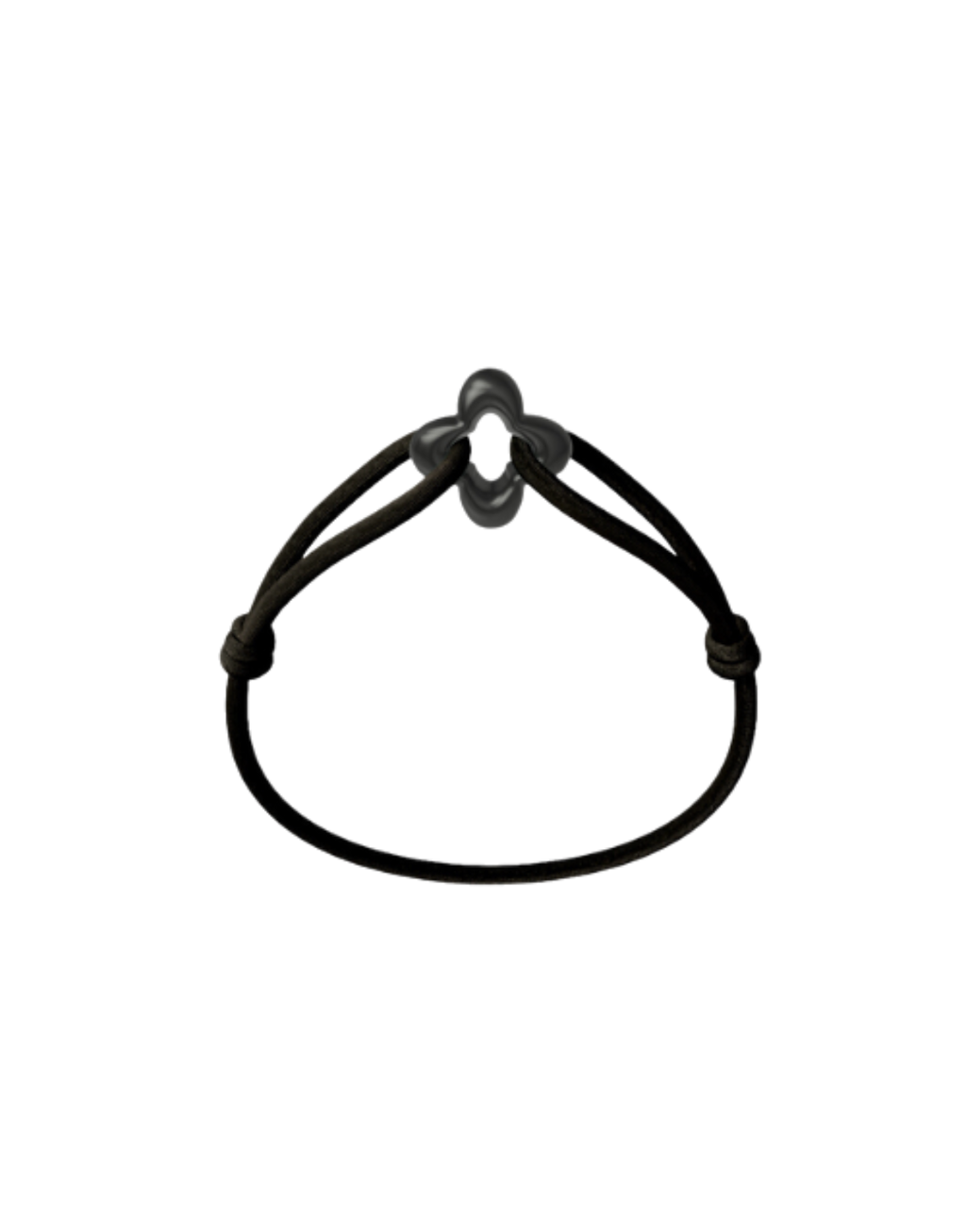 Black Clover Cord Bracelet