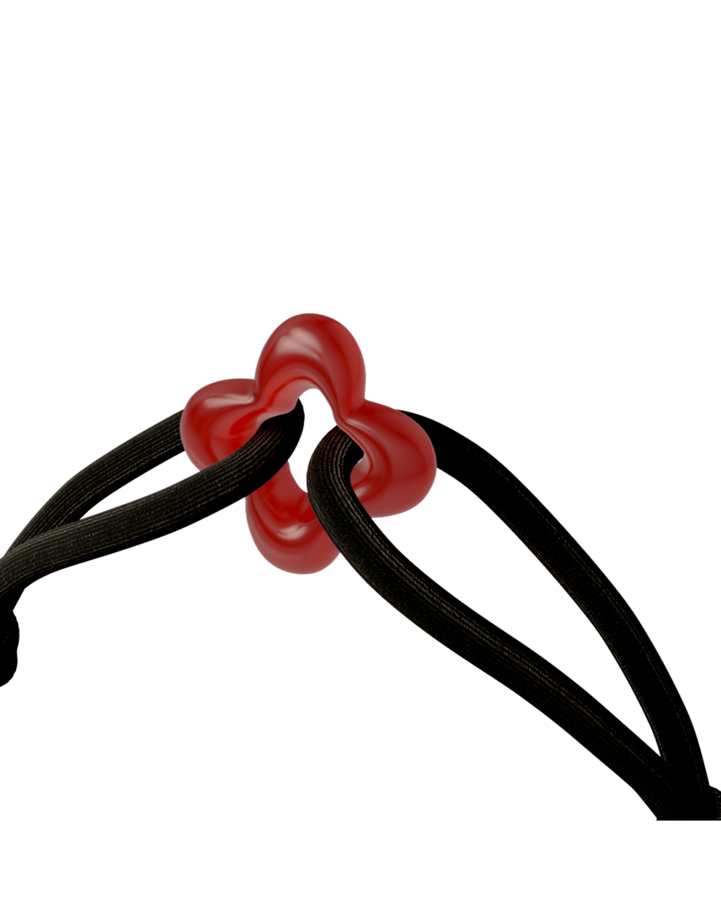 Red Clover Cord Bracelet