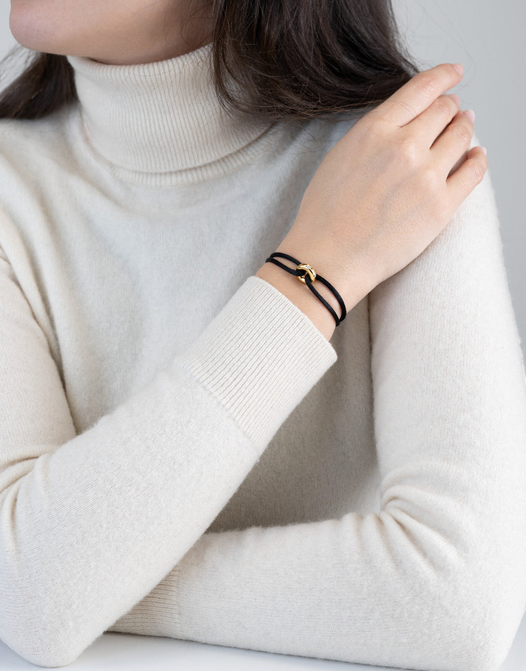 Golden Soho Diamond Cord Bracelet