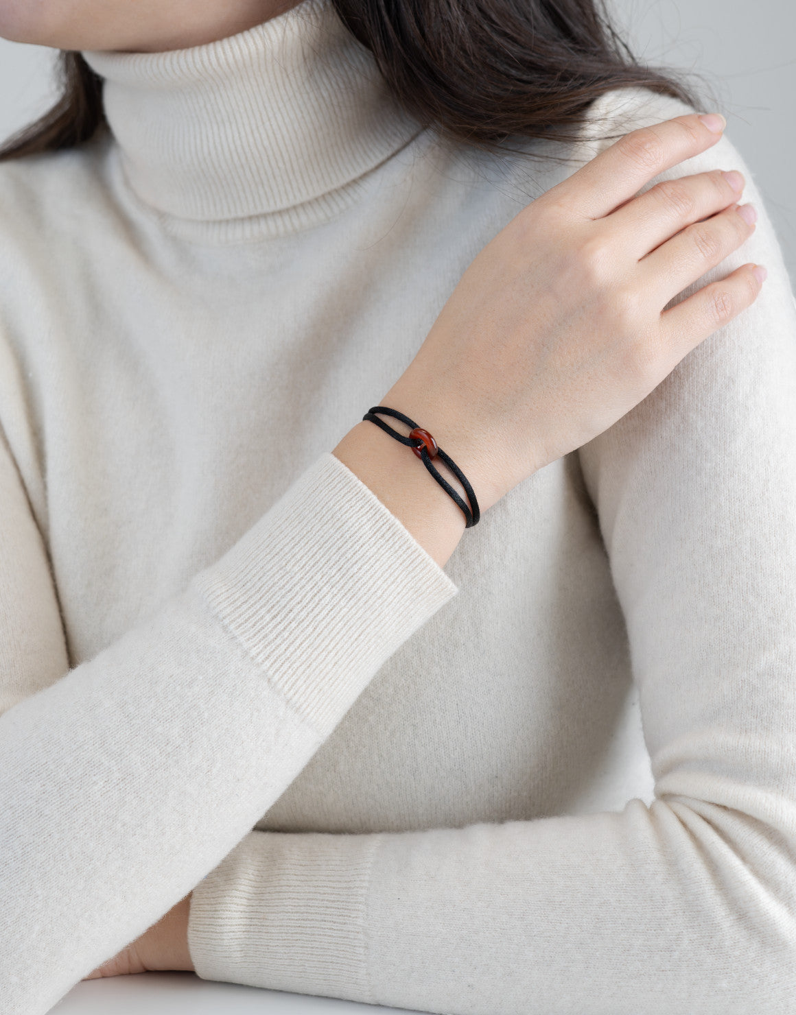 Red Soho Cord Bracelet