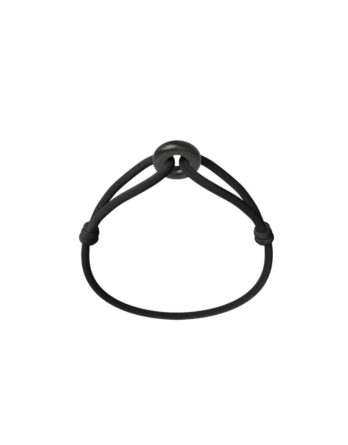 Black Soho Cord Bracelet