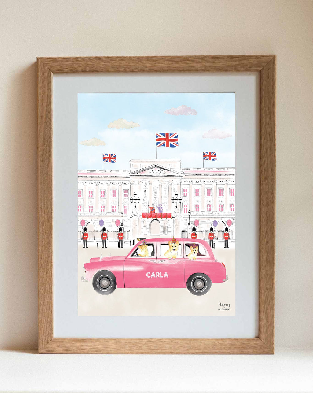 The Pink Black Cab of London