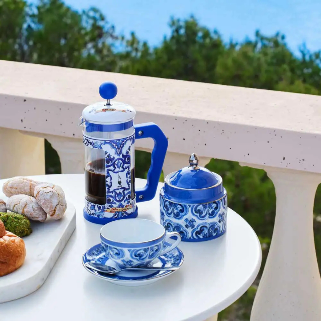 Blue Mediterranean Coffee Press