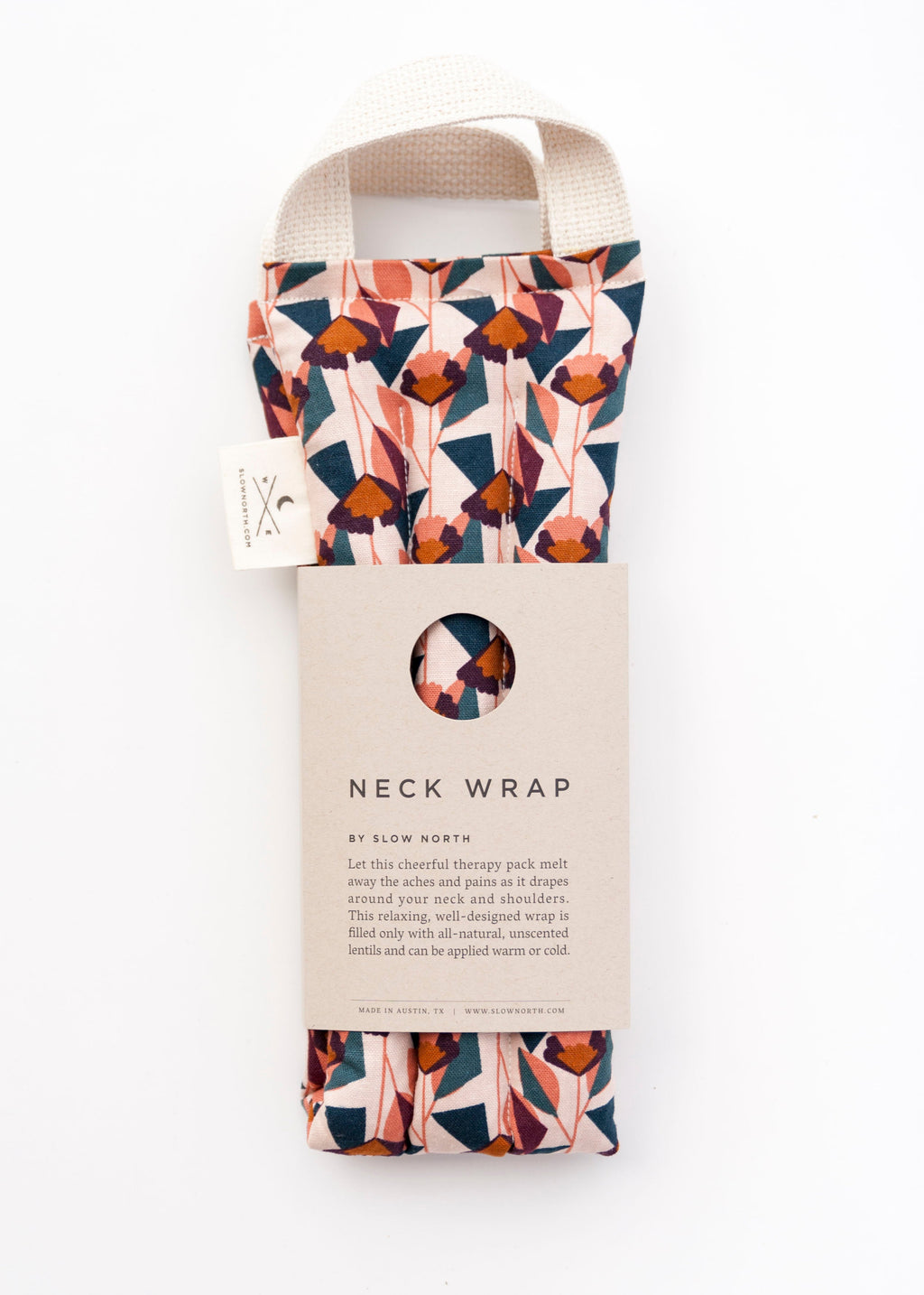 Eye Mask and Neck Wrap Bundle in Blush Florence