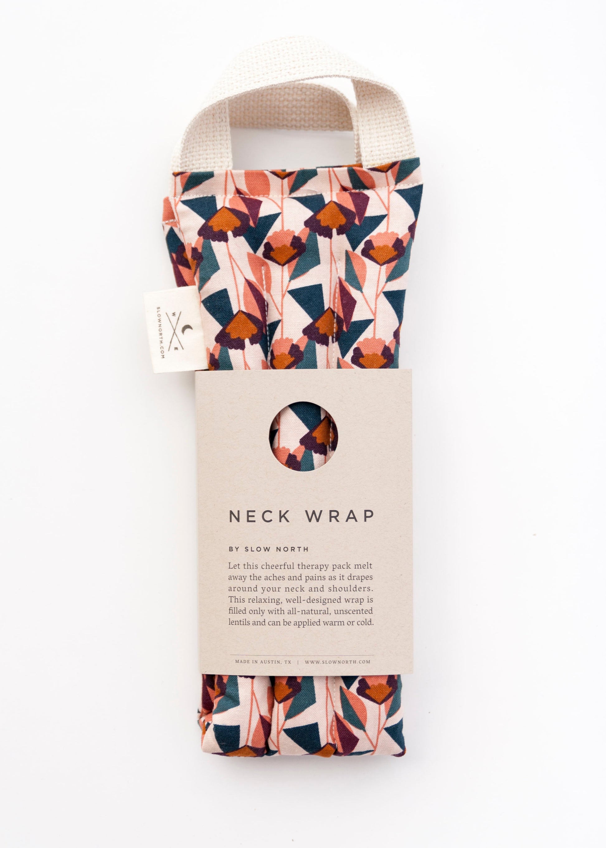 Eye Mask and Neck Wrap Bundle in Blush Florence