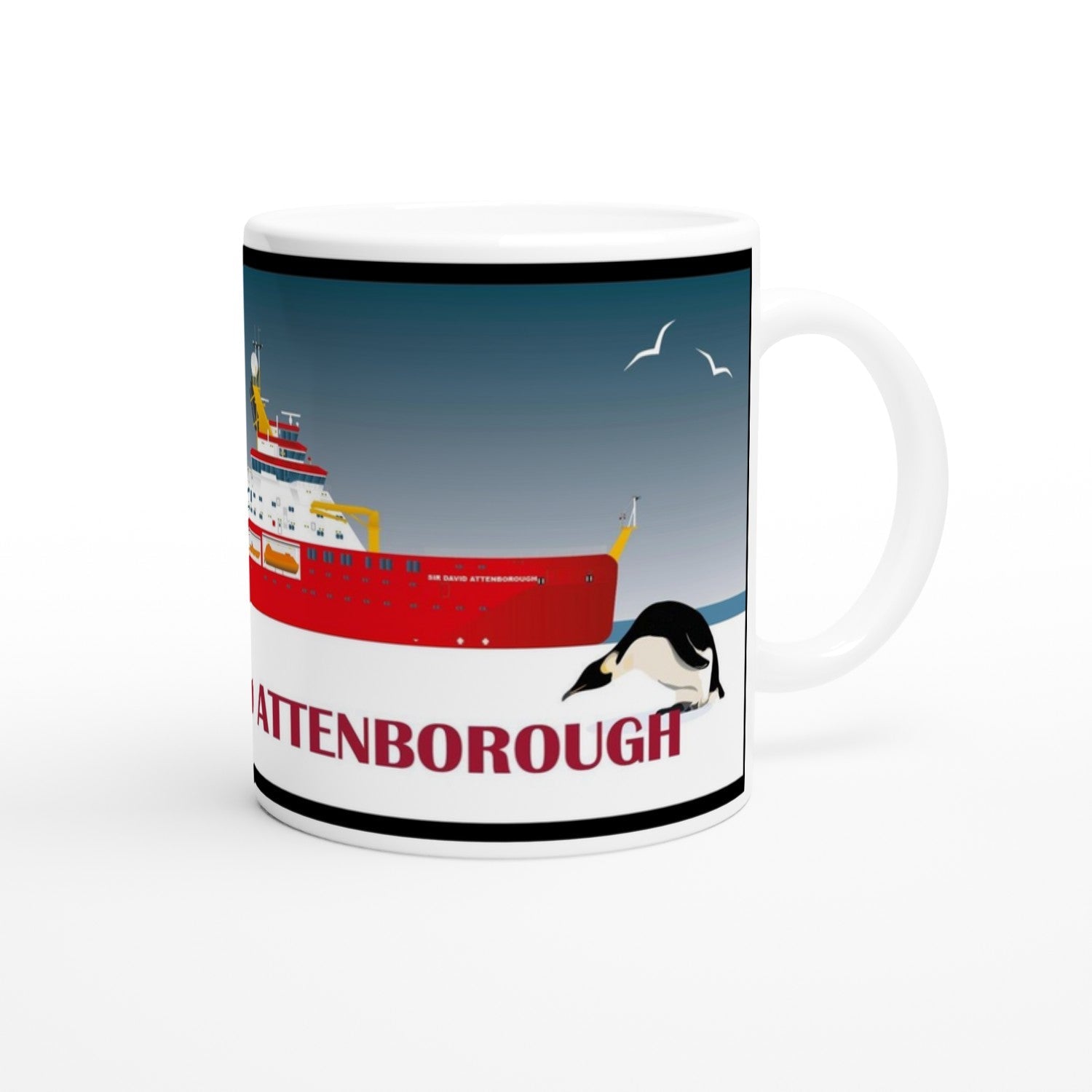 Sir David Attenborough Ceramic Mug