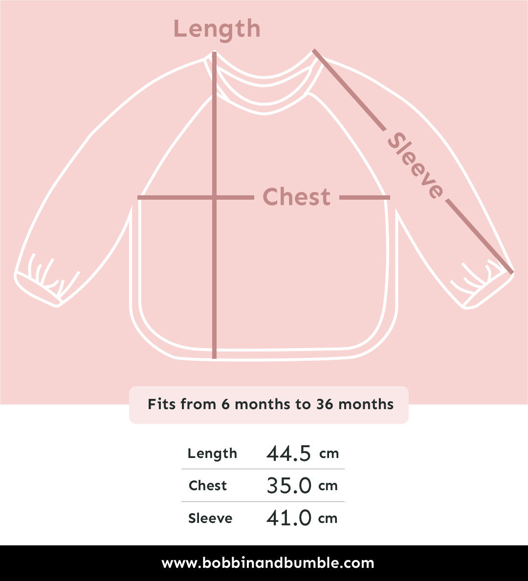 Long Sleeved Baby Bib - Digger Land Print