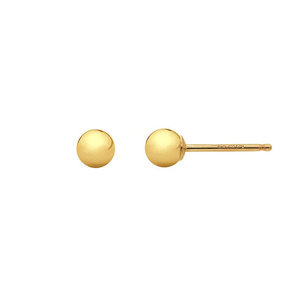 Bold Dot Studs in Gold and Silver