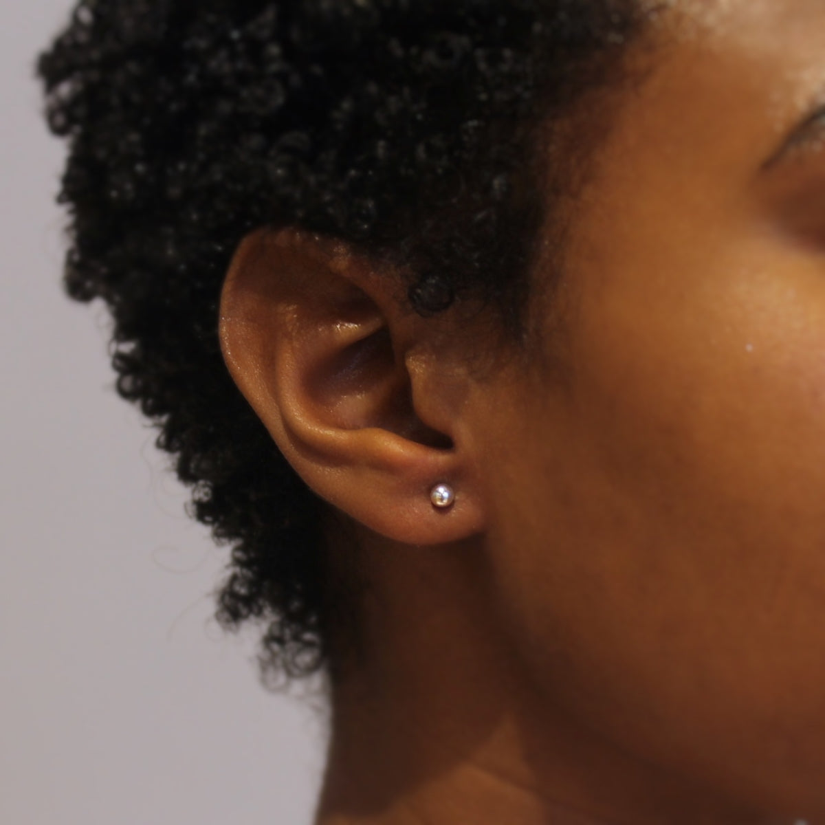 Bold Dot Studs in Gold and Silver