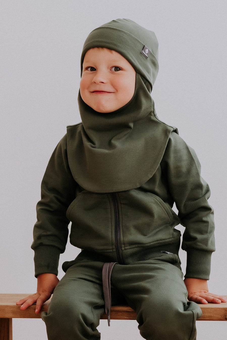 Double Layered Cotton Balaclava for Kids – Versatile & Warm by Breden at brixbailey.com