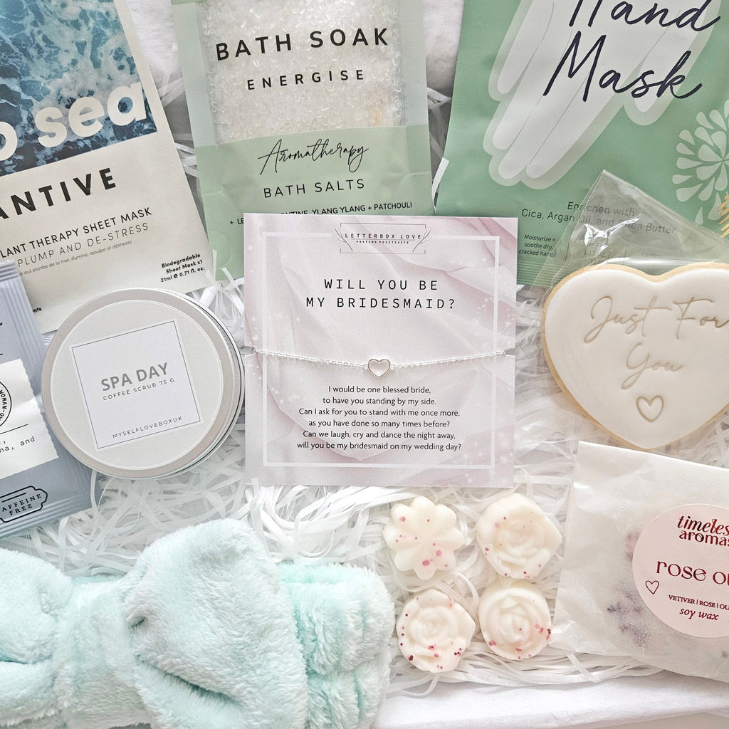 Bridesmaid Proposal Box with Luxury Pamper Gifts