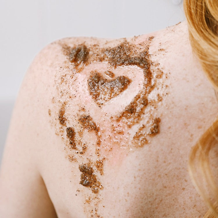 Invigorating Coffee Body Scrub with Salt – Vegan & Nourishing by Vegan Fox at www.brixbailey.com