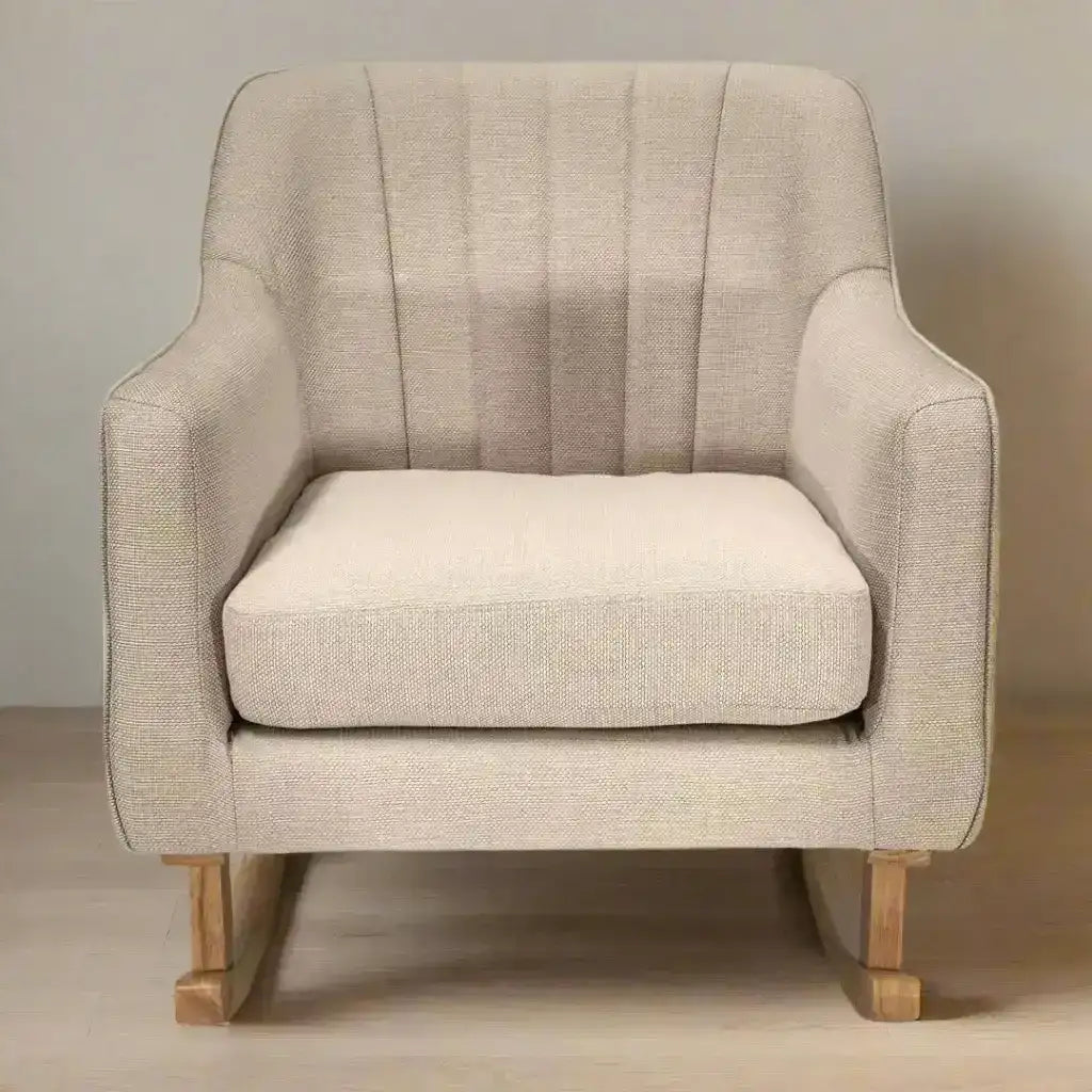 Nursing Chair in Natural Oak