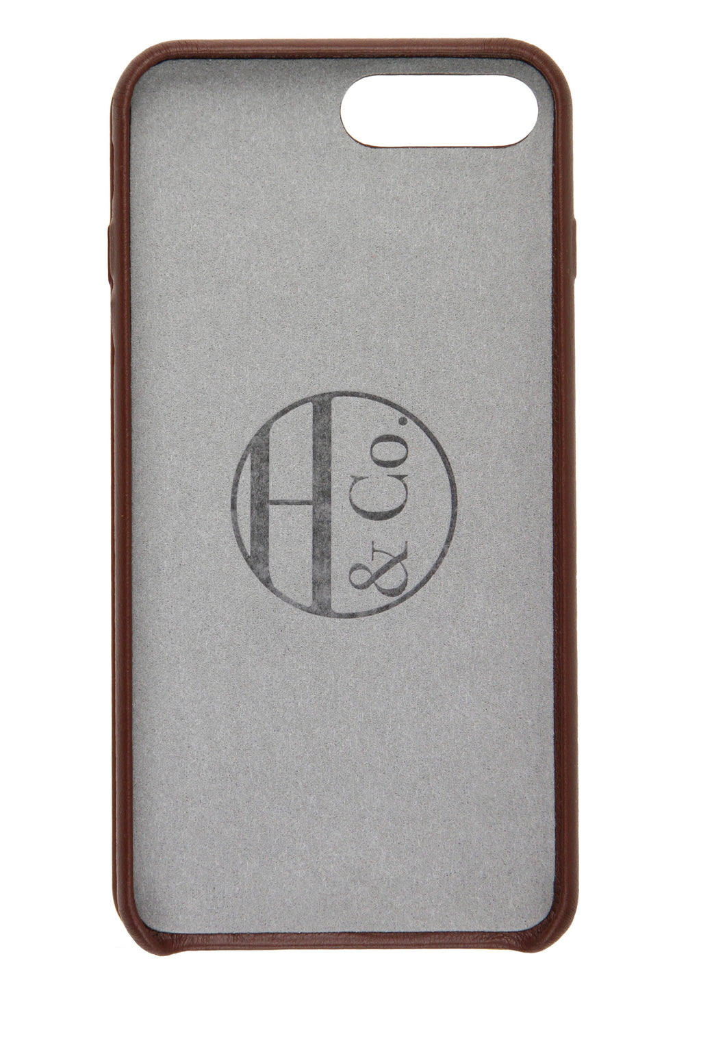 Brown Leather iPhone 7 Plus and iPhone 8 Plus Case