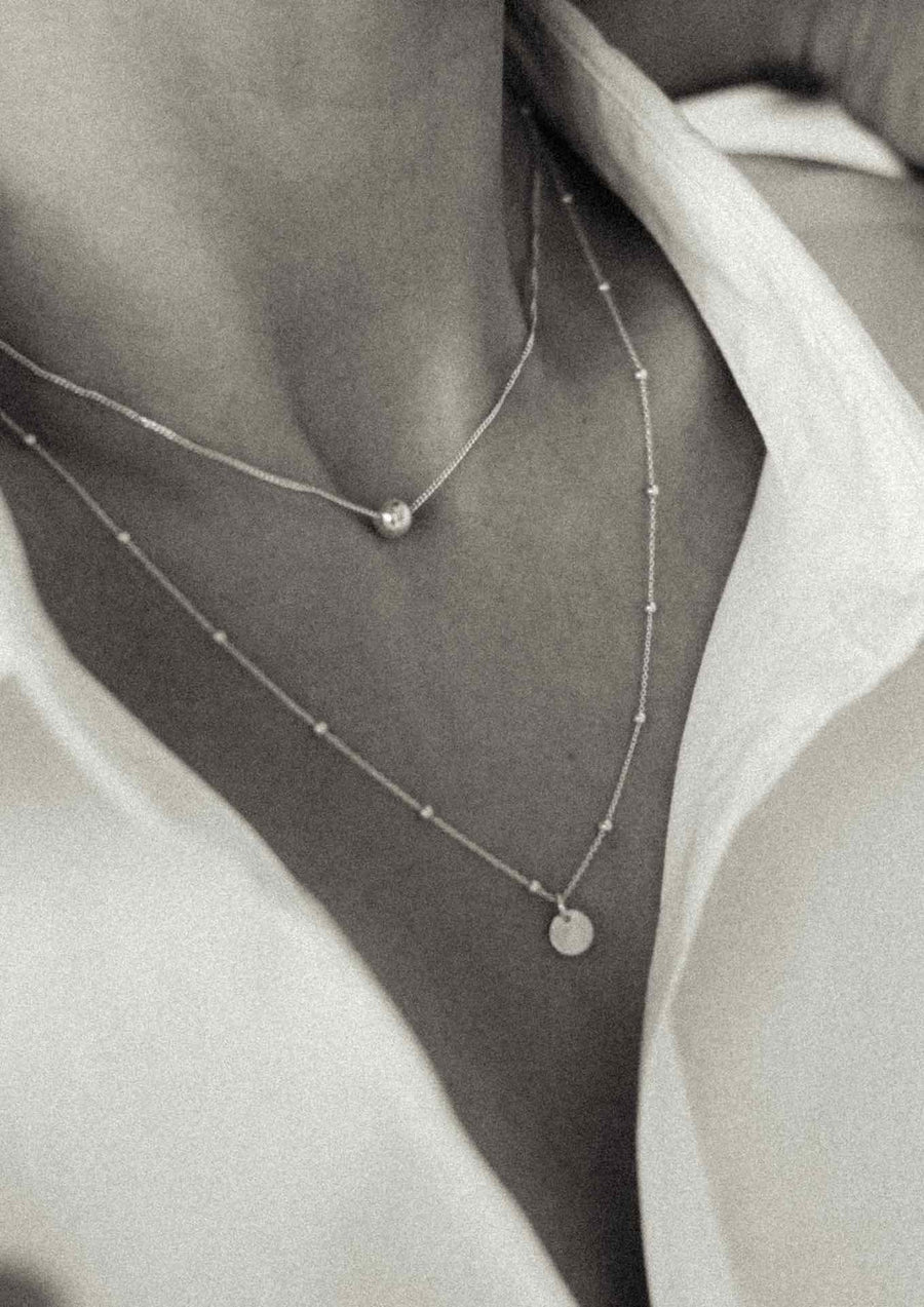 Sterling Silver Bubble Necklace – Edgy & Handcrafted for Adventure by NO MORE at www.brixbailey.com