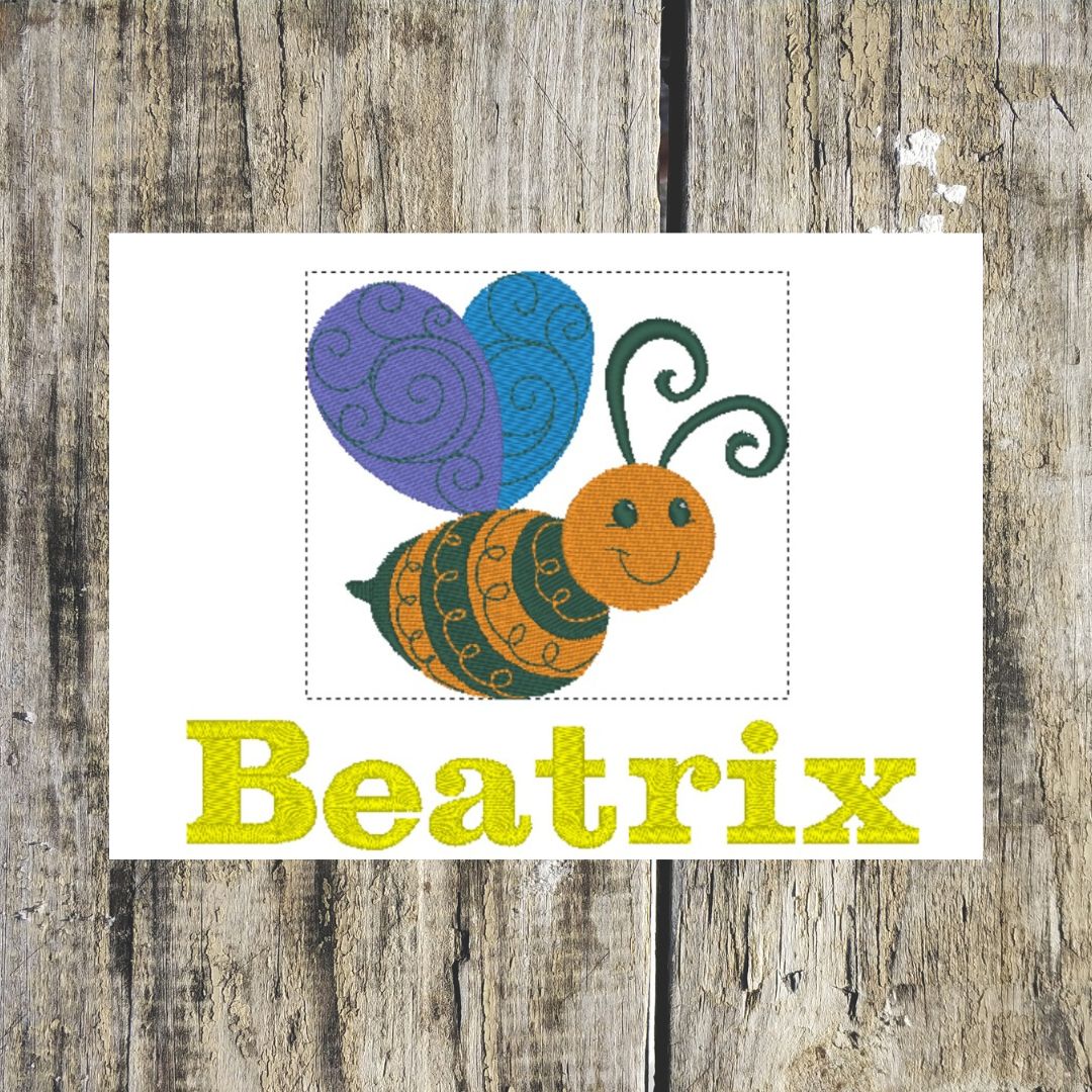 Bumblebee Personalised Towels in 100% Cotton