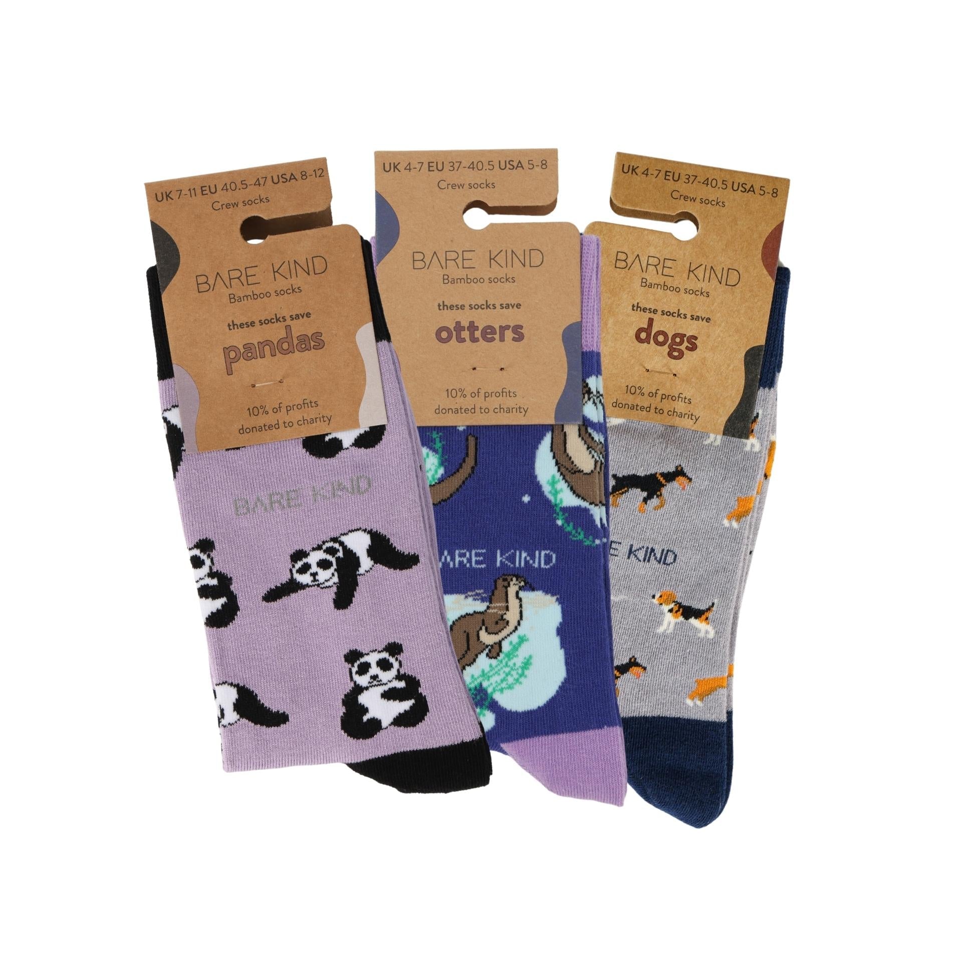 Purple Lover 3 Bamboo Sock Set