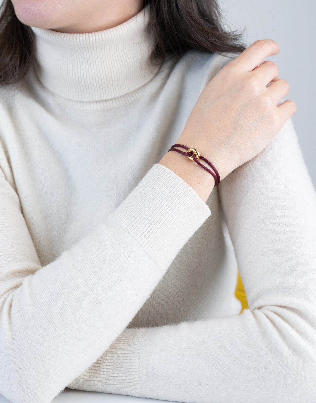 Golden Soho Cord Bracelet