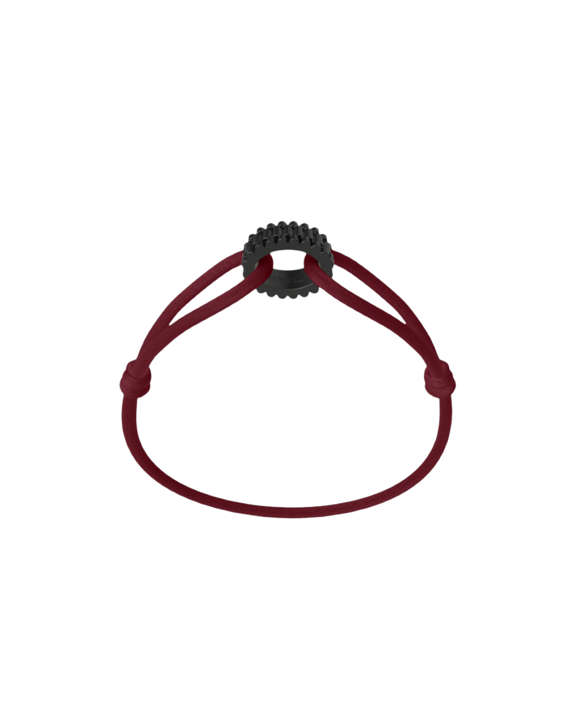 Carbon Regent Cord Bracelet