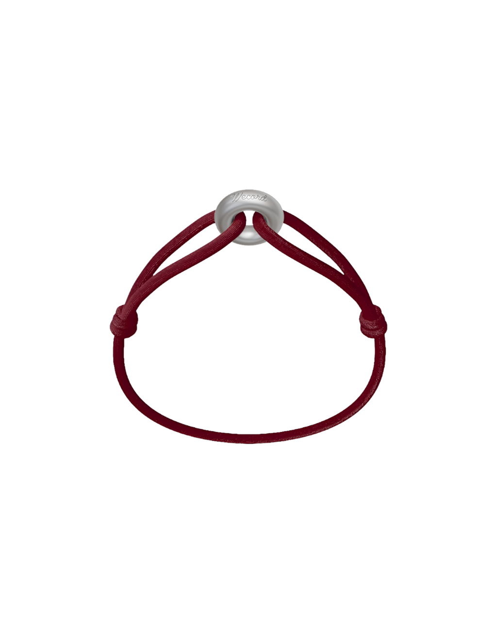 Silver Soho Matte Cord Bracelet