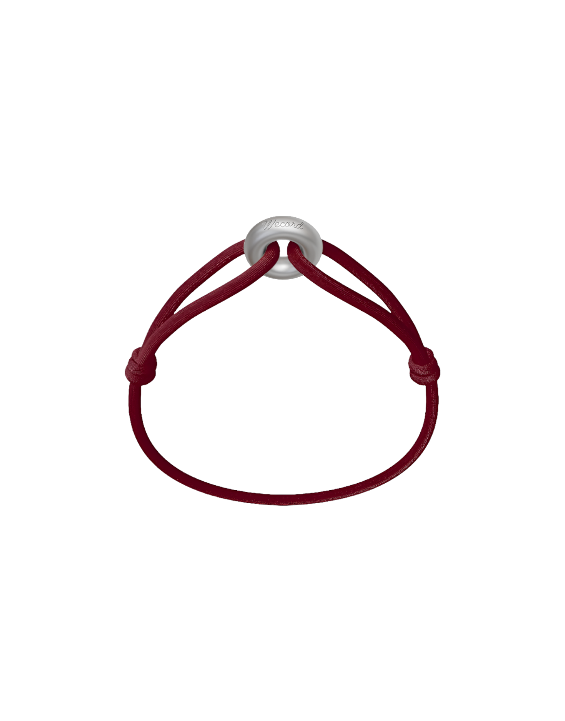 Silver Soho Matte Cord Bracelet