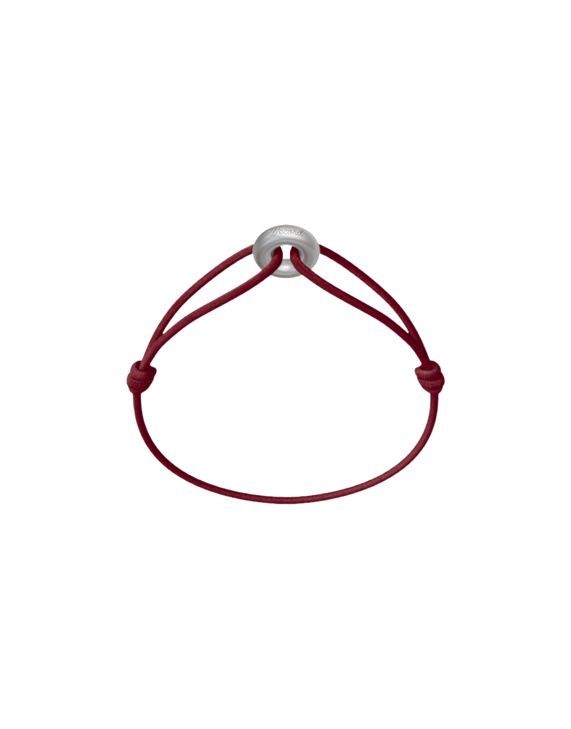 Mini Silver Soho Matte Cord Bracelet