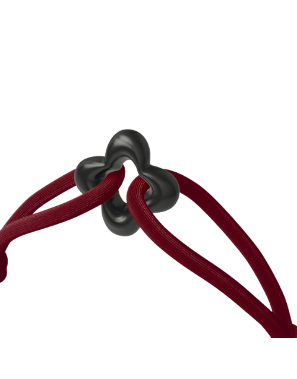 Black Clover Cord Bracelet