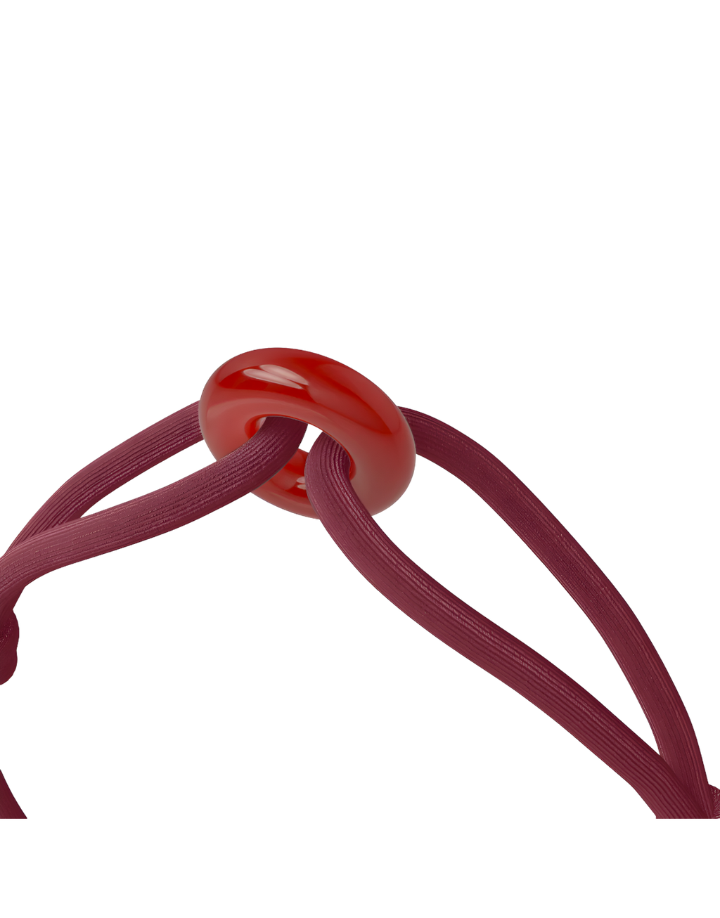 Red Soho Cord Bracelet