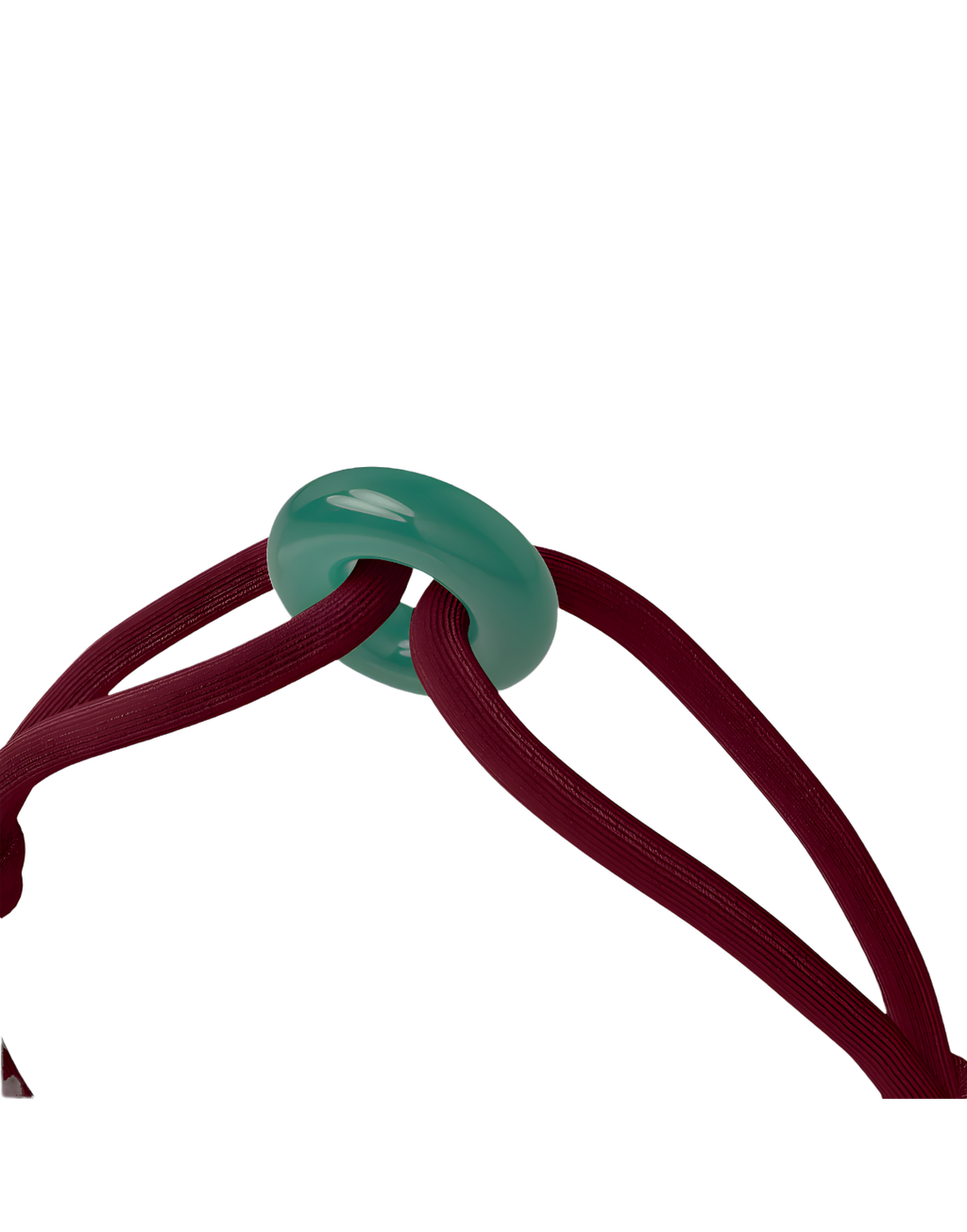 Green Soho Cord Bracelet