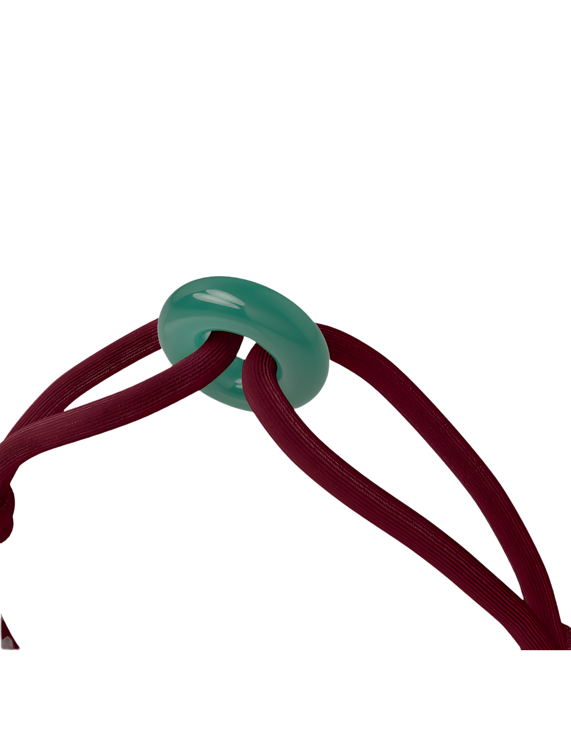 Green Soho Cord Bracelet