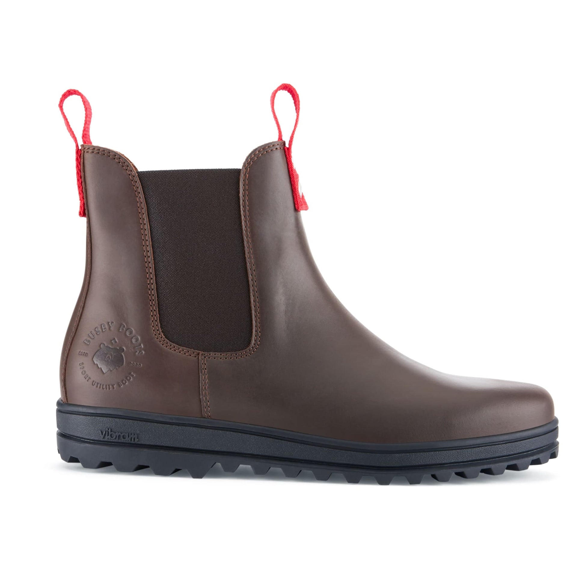 Men's Brown Leather Winter Chelsea Boot