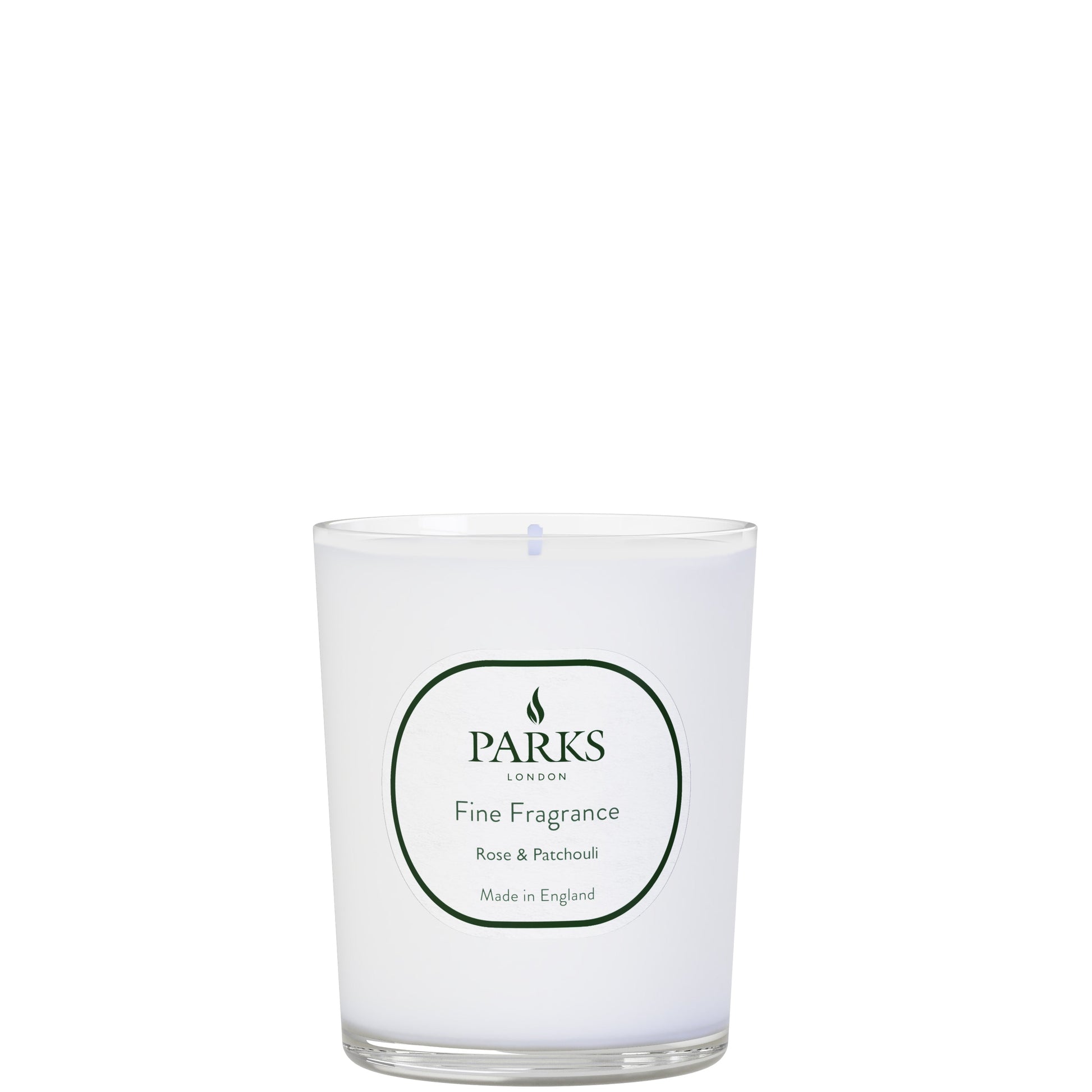 FINE FRAGRANCE 180G CANDLE ROSE & PATCHOULI