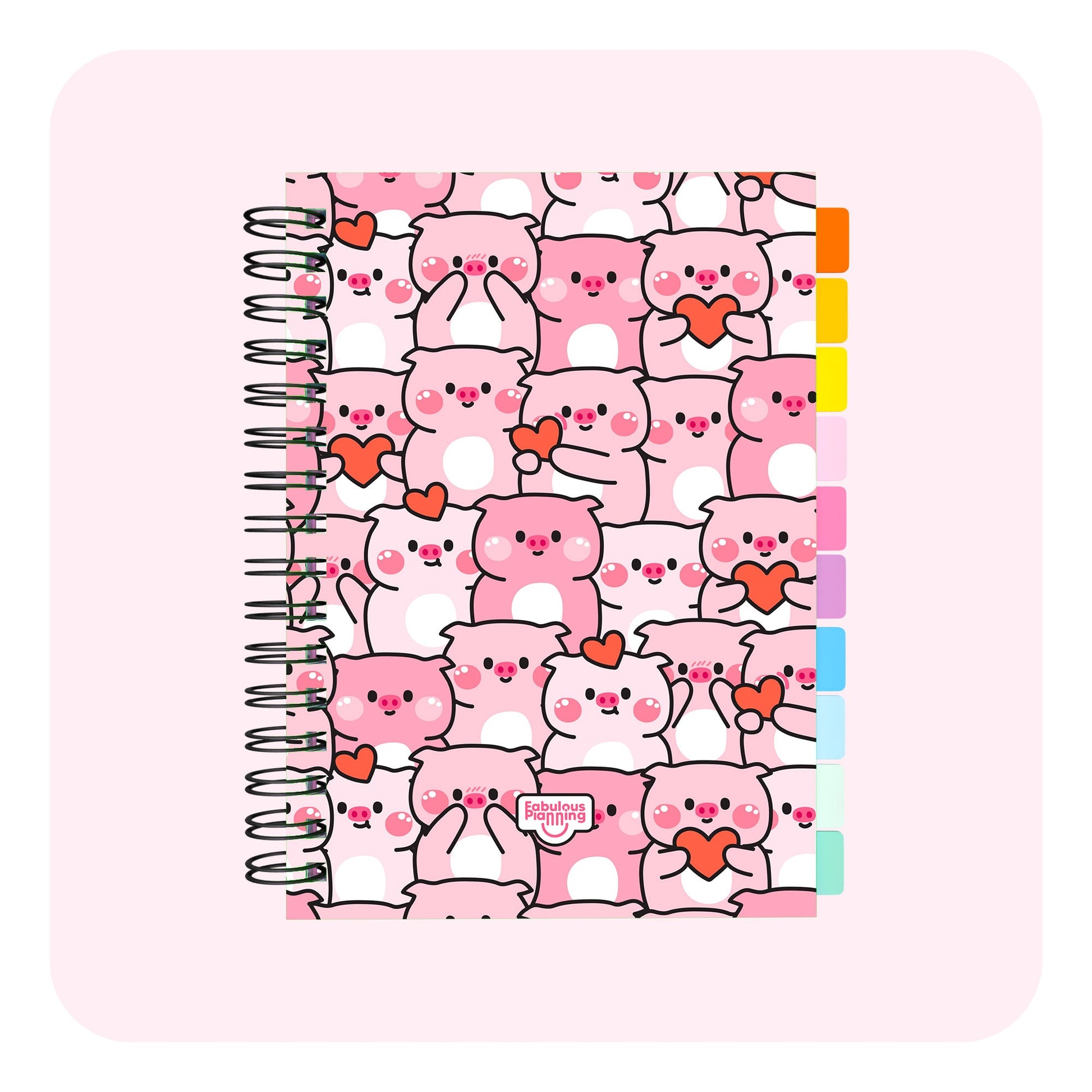 Academic Undated Spiral Journal