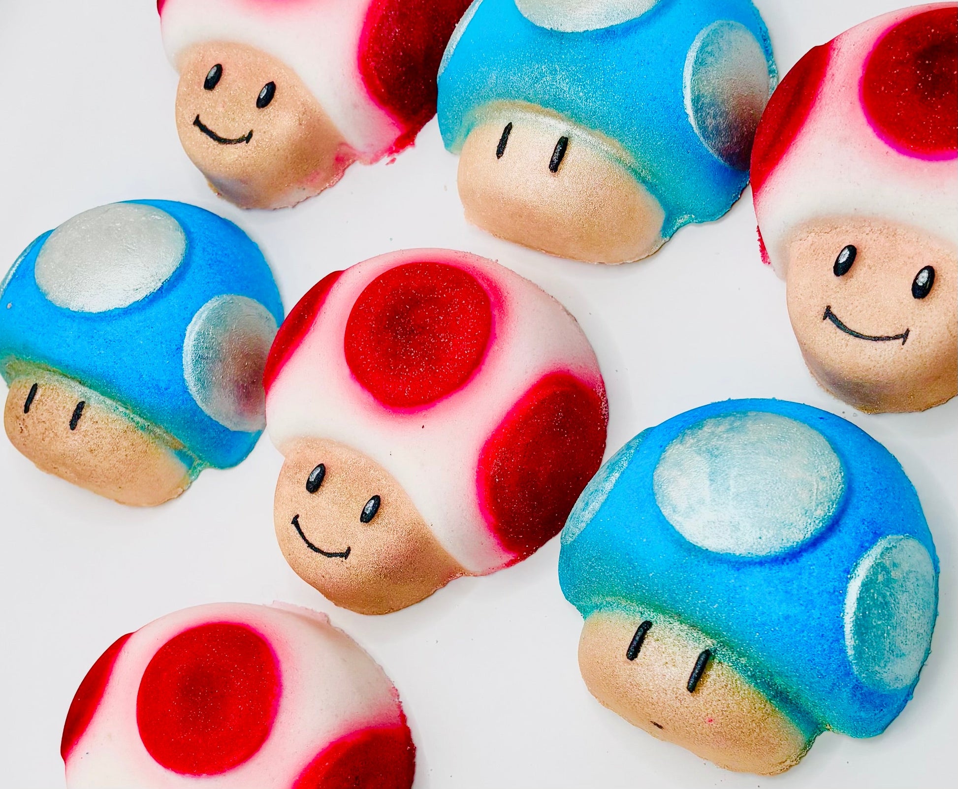 Toad Bath Bomb with Red Spots