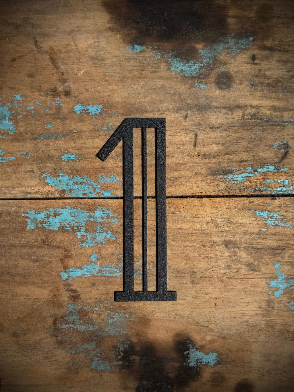 Black 5" or 12" Art Deco Metal Lettering A-Z 0-9