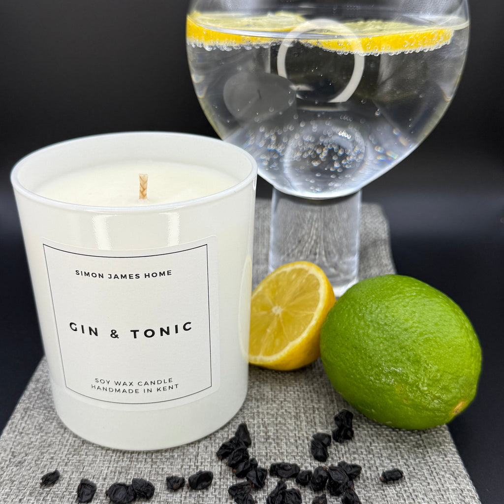 Gin & Tonic Handmade Soy Wax Candle