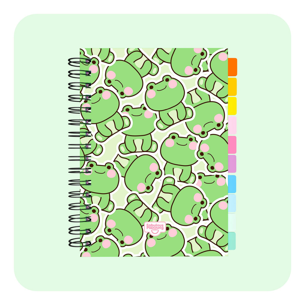 Daily Undated Spiral Spiral Journal