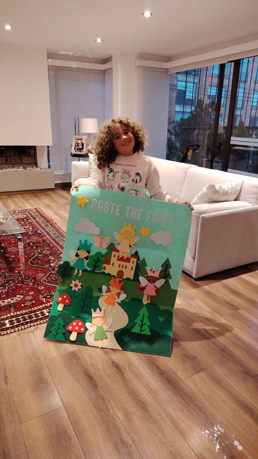 Paste the Fairy Felt Play Board