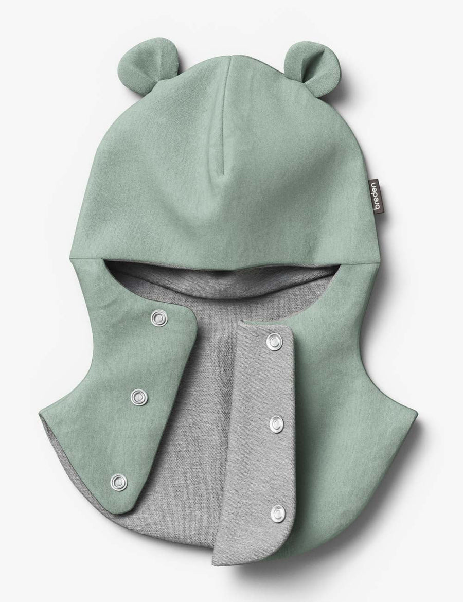 Baby Balaclava with Ears – Warm & Functional Winter Hat-Scarf Combo by Breden at brixbailey.com