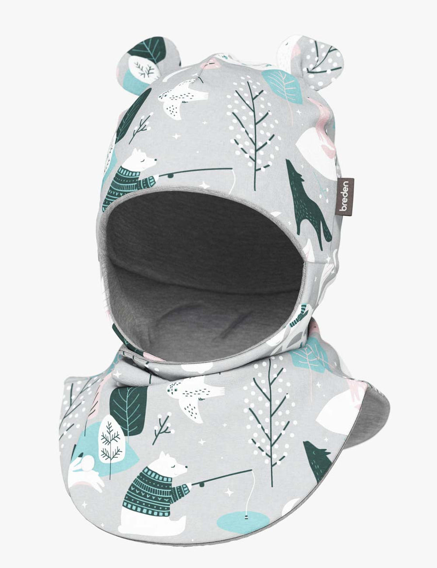 Adorable Baby Balaclava with Ears – Thermal & Functional by Breden at brixbailey.com